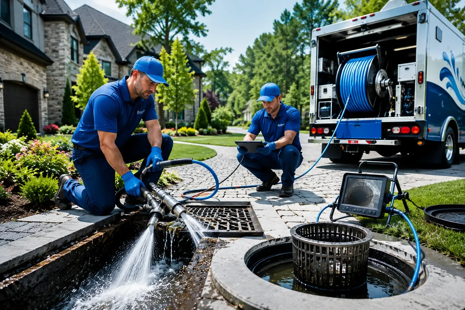 Local outdoor drain cleaning professionals in Cascade, WI