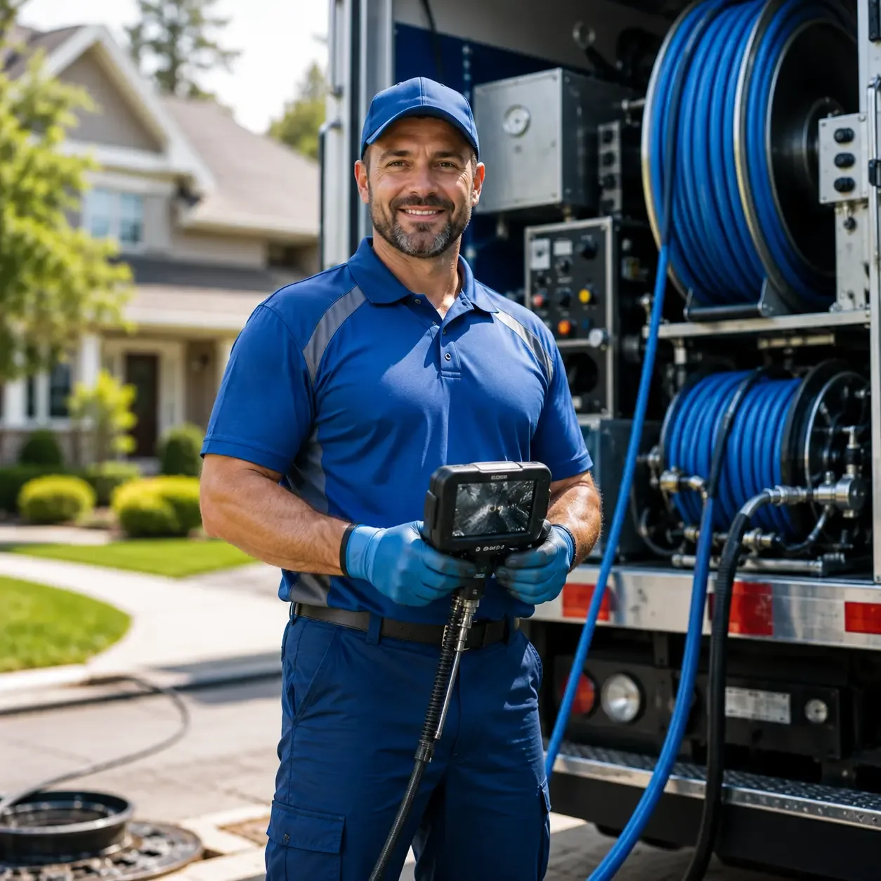 Local outdoor drain cleaning specialists in Cascade, WI